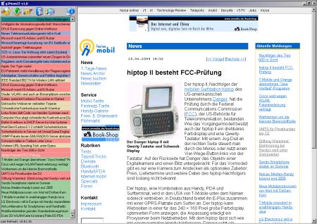 Screenshot für g3NewsIT